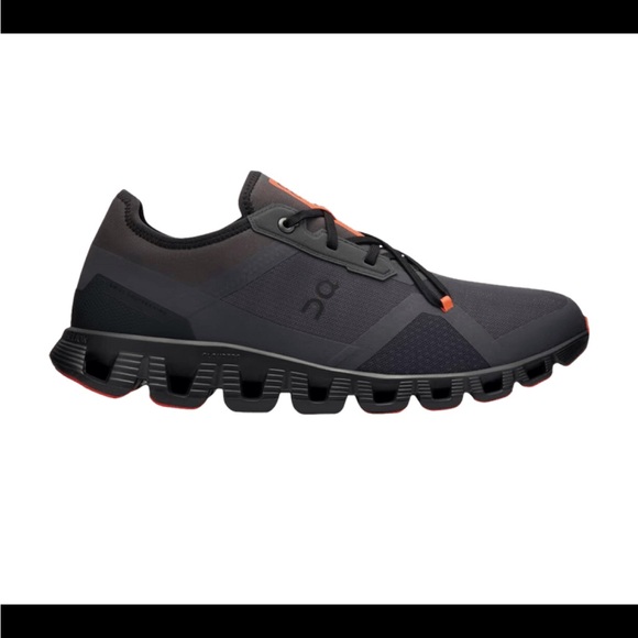 Rare On Cloud X 3 AD Running Shoes Eclipse Flame - Picture 4 of 5